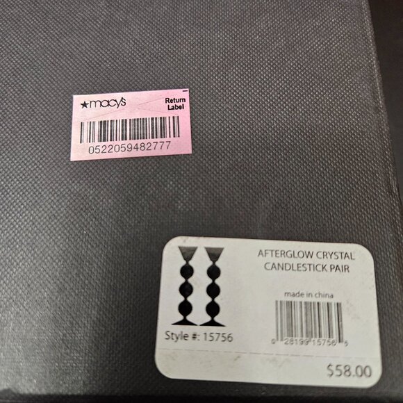 Lighting by Design Shannon Clear Crystal Afterglow Candlesticks - Style 15756 - Picture 13 of 16